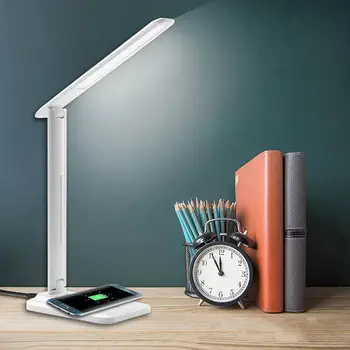 Portable Reading Light Night Lamp QI Wireless Charger Adjustable Home Decor Book Lamp Smart Study Flashlight USB LED Booklight
Portable Reading Light Night Lamp QI Wireless Charger Adjustable Home Decor Book Lamp Smart Study Flashlight USB LED Booklight