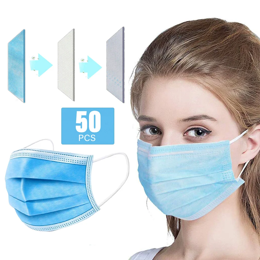 Disposable Face Mask Adaptable Nose Bar 3-Layer Protective Face Mask Soft Breathable Non-woven Fabric Earloop Mouth Face Mask
Disposable Face Mask Adaptable Nose Bar 3-Layer Protective Face Mask Soft Breathable Non-woven Fabric Earloop Mouth Face Mask