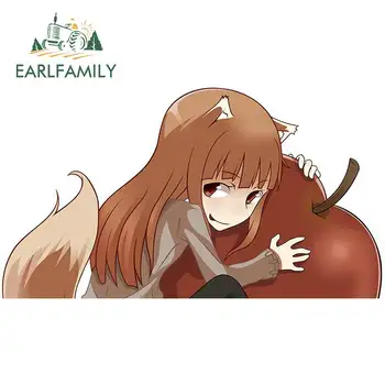 EARLFAMILY 13cm For Spice And Wolf Creative Car Stickers Waterproof Decal Occlusion Scratch Car Assessoires For JDM SUV RV
EARLFAMILY 13cm For Spice And Wolf Creative Car Stickers Waterproof Decal Occlusion Scratch Car Assessoires For JDM SUV RV