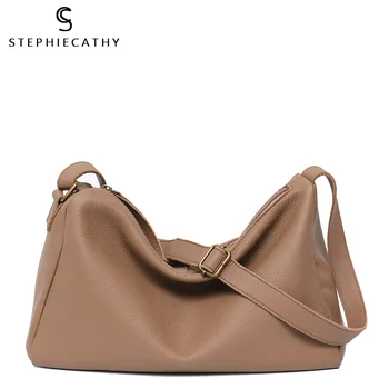 SC Casual Soft Leather Crossbody Bag For Women Designer Solid Color Handbag Female Daily Genuine Leather Shoulder Messenger Hobo
SC Casual Soft Leather Crossbody Bag For Women Designer Solid Color Handbag Female Daily Genuine Leather Shoulder Messenger Hobo
