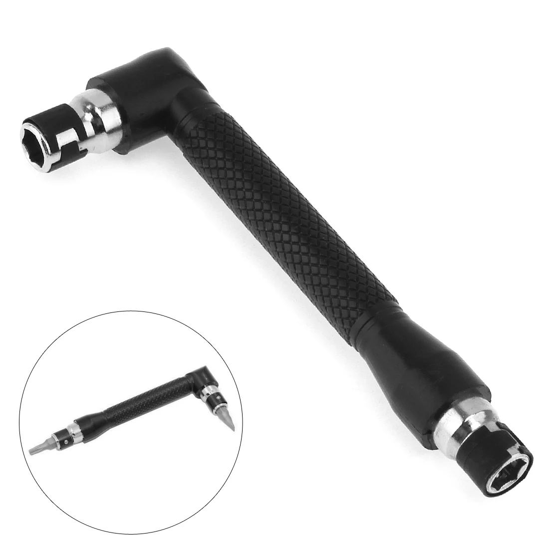 Black Carbon Steel L-shape Mini Double Head Socket Wrench Suitable for Routine Screwdriver Bits Utility Tool Accessories
Black Carbon Steel L-shape Mini Double Head Socket Wrench Suitable for Routine Screwdriver Bits Utility Tool Accessories