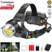 Powerful XHP100 Long Range Powerful Led Headlamp Zoomable Outdoor Headlight 18650 XHP90.2 Head Flashlight Torch For Hunt
Powerful XHP100 Long Range Powerful Led Headlamp Zoomable Outdoor Headlight 18650 XHP90.2 Head Flashlight Torch For Hunt
