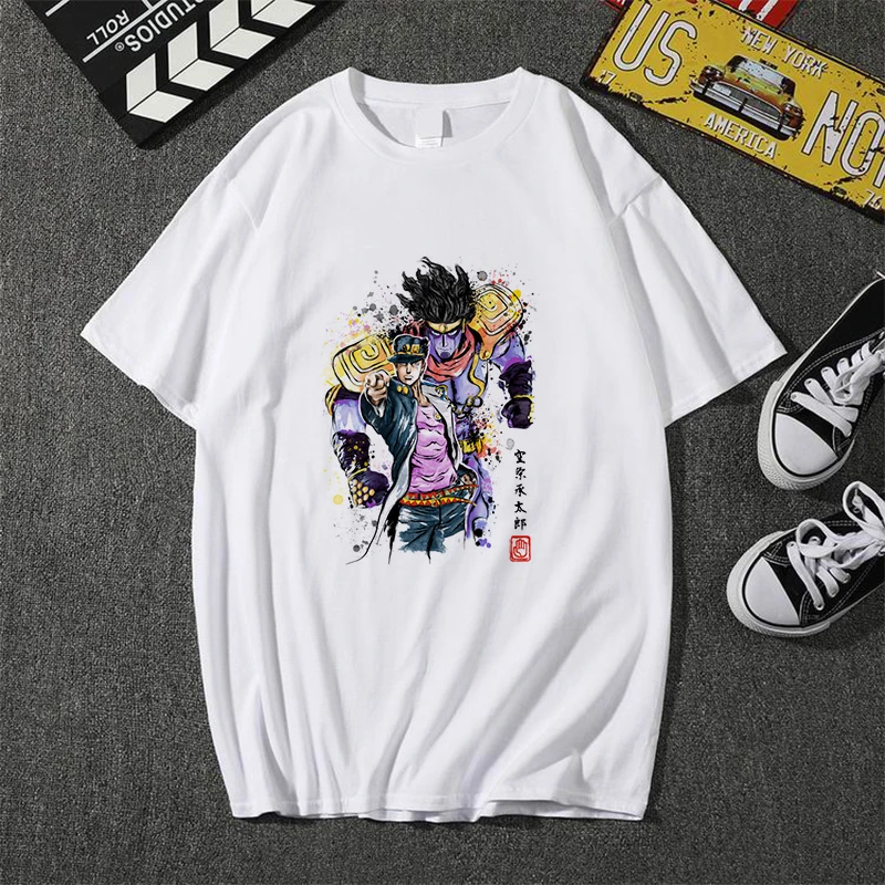 Showtly Cool Women T shirt Jojo Bizarre Graphic Print Adventure Cool Japanese Anime Style Soft Plus-Size Cool Tee Top,Drop Ship
Showtly Cool Women T shirt Jojo Bizarre Graphic Print Adventure Cool Japanese Anime Style Soft Plus-Size Cool Tee Top,Drop Ship