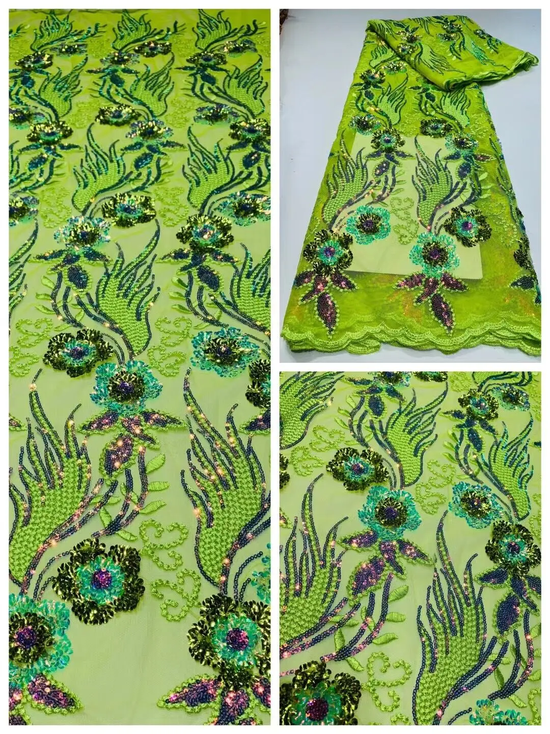 Hot Fashion african Embroidered Sequins S-996665 Mesh Lace fabric Top quality Sewing Material For Wedding Party Dress
Hot Fashion african Embroidered Sequins S-996665 Mesh Lace fabric Top quality Sewing Material For Wedding Party Dress