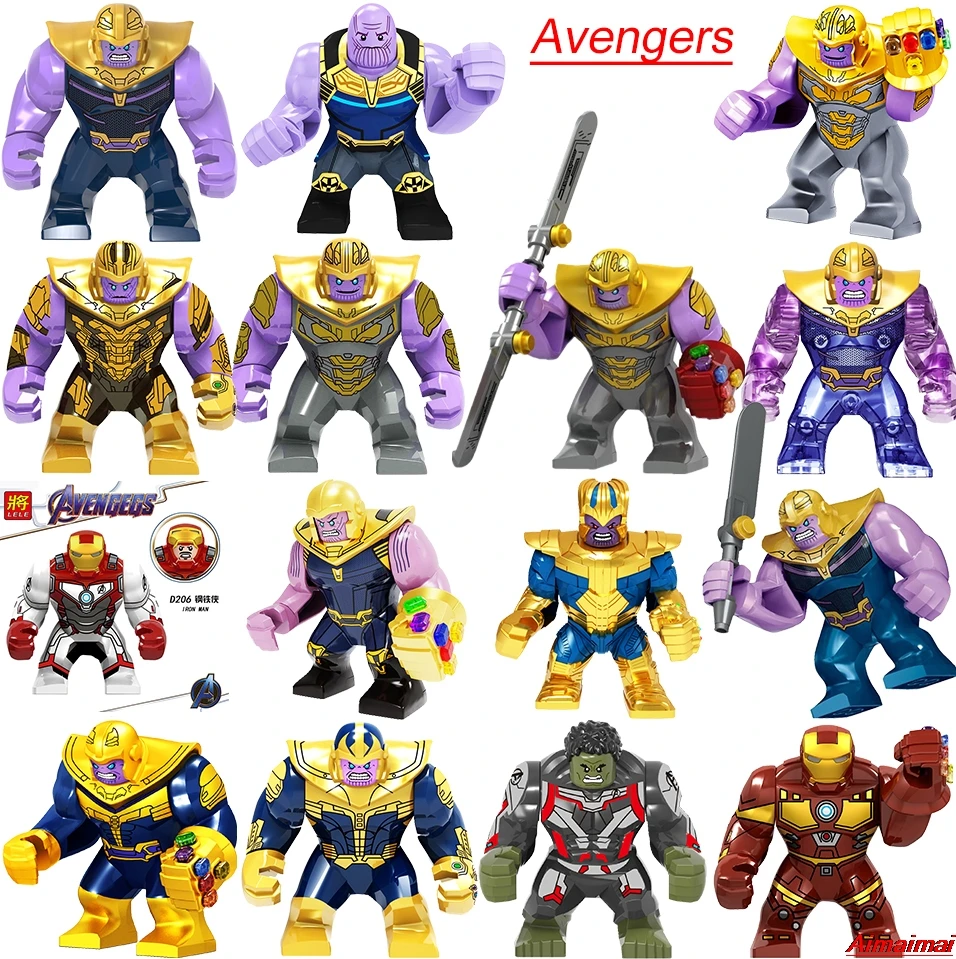 Legoing Marvel Thanos Iron Man Avengers Hulk Endgame Infinity War 4 Marvels Super Heroes Figures Blocks Gifts Toys Legoingls Set
Legoing Marvel Thanos Iron Man Avengers Hulk Endgame Infinity War 4 Marvels Super Heroes Figures Blocks Gifts Toys Legoingls Set