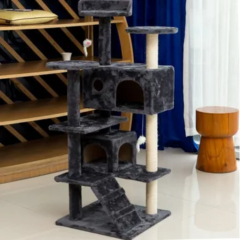VOGVIGO Cat Tree Tower Condo Furniture Scratch Post for Kitten Pet House Play Scratching Posts Plush Perches and Condo Cat Tower
VOGVIGO Cat Tree Tower Condo Furniture Scratch Post for Kitten Pet House Play Scratching Posts Plush Perches and Condo Cat Tower