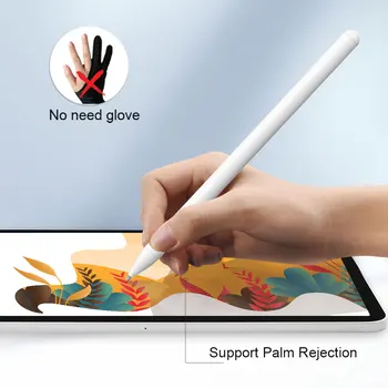 WIWU Palm Rejection Stylus for iPad Pro 2020 2019 2018 High Precision Tablet Touch Pencil Magnetic Attach for Apple Pencil
WIWU Palm Rejection Stylus for iPad Pro 2020 2019 2018 High Precision Tablet Touch Pencil Magnetic Attach for Apple Pencil