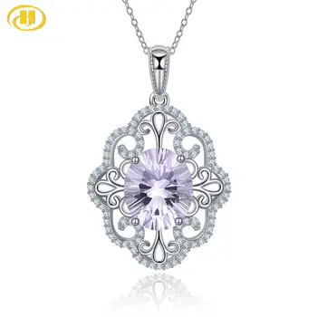 Hutang 4.14 Genuine Amethyst 925 Silver Pendant Purple Gemstone Silver Chain Fine Elegant Korea Jewelry for Gift
Hutang 4.14 Genuine Amethyst 925 Silver Pendant Purple Gemstone Silver Chain Fine Elegant Korea Jewelry for Gift
