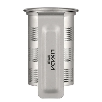 

Titanium Mesh Tea Infuser Basket Tea Strainer Teapot Leaf Spice Filter For Tea Cup Drinkware Kitchen Accessories Reusable