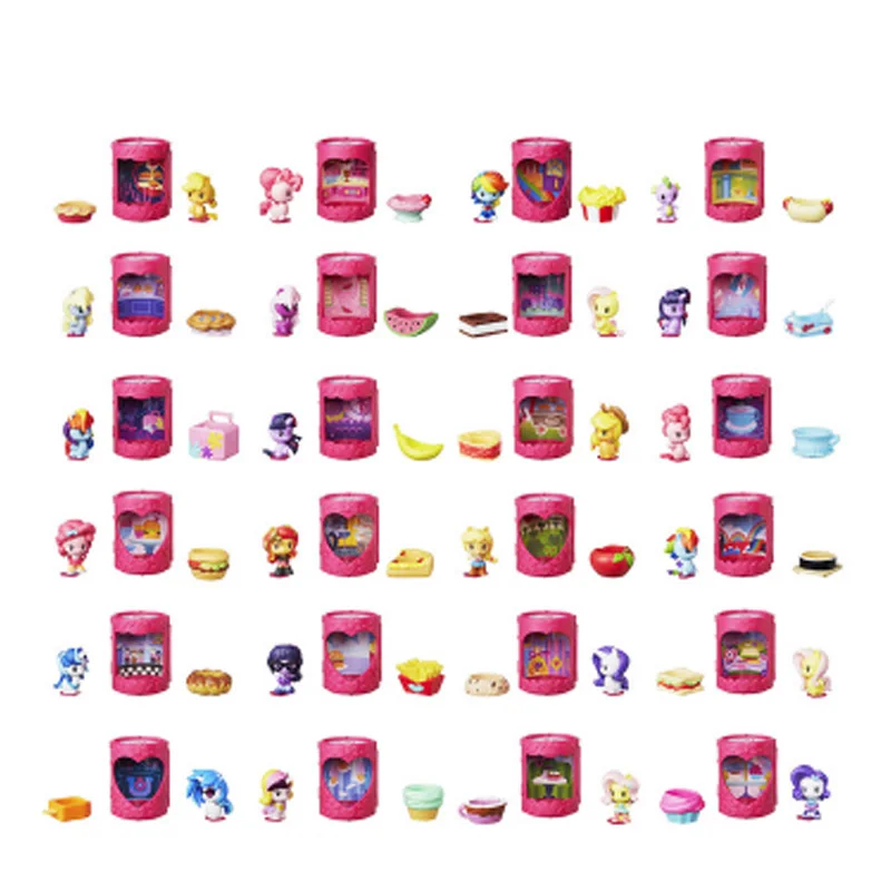 Hasbro My Little Pony Action Figures Q version of the treasure hunt blind package surprise demolished blind box trend doll 
Hasbro My Little Pony Action Figures Q version of the treasure hunt blind package surprise demolished blind box trend doll