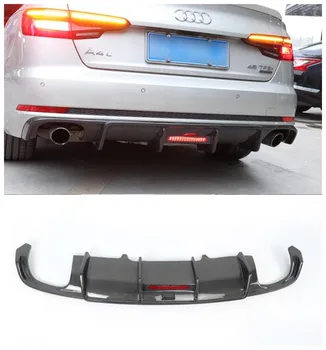 Carbon Fiber Car Rear Trunk Lip Bumper Diffuser Protector Cover Fits For Audi A4 Sline S4 B9 2017 2018 2019
Carbon Fiber Car Rear Trunk Lip Bumper Diffuser Protector Cover Fits For Audi A4 Sline S4 B9 2017 2018 2019