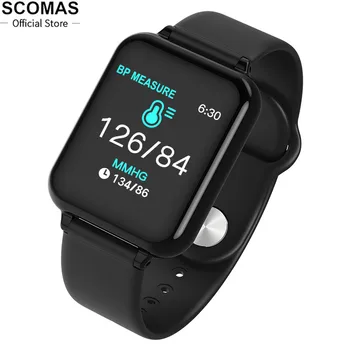 SCOMAS Watches Mens Fashion Sport Smart Watch Men Multifunction BlueTooth Heart Rate Blood Pressure Smartwatches reloj hombre
SCOMAS Watches Mens Fashion Sport Smart Watch Men Multifunction BlueTooth Heart Rate Blood Pressure Smartwatches reloj hombre