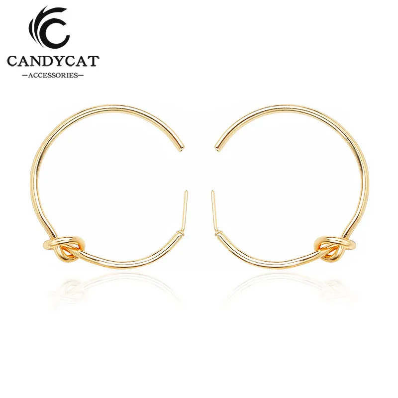 Simple Gold Silver Big Circle Hoop Earrings for Women Statement Exaggerated Knotted Geometric Loop Earrings Fashion Jewelry Gift
Simple Gold Silver Big Circle Hoop Earrings for Women Statement Exaggerated Knotted Geometric Loop Earrings Fashion Jewelry Gift