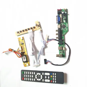 For M185XW01 V2 V4 Remote+Inverter+keyboard T.V53 controller board 2CCFL 30Pin LVDS VGA HDMI AV USB RF LCD display panel DIY kit
For M185XW01 V2 V4 Remote+Inverter+keyboard T.V53 controller board 2CCFL 30Pin LVDS VGA HDMI AV USB RF LCD display panel DIY kit