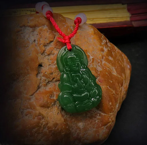 China Chic Glass Imitation Crystal Stone Statue Of Buddha Red Crystal Line Necklace Imitating Nephrite Guanyin Red Rope Necklace
China Chic Glass Imitation Crystal Stone Statue Of Buddha Red Crystal Line Necklace Imitating Nephrite Guanyin Red Rope Necklace