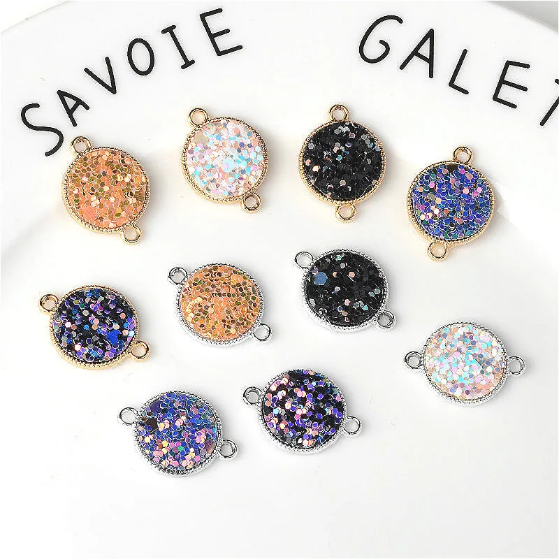 10pcs Electro-galvanized Alloy Round Color Sequin Earring Pendant Material DIY Handmade Necklace Bracelet Accessories 12mm
10pcs Electro-galvanized Alloy Round Color Sequin Earring Pendant Material DIY Handmade Necklace Bracelet Accessories 12mm