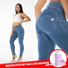 Shascullfites Push Up Jeans Blue Compression Tights Jeans Womens Lightweight Stretch Jeans With High Fit Buttons Fly
Shascullfites Push Up Jeans Blue Compression Tights Jeans Womens Lightweight Stretch Jeans With High Fit Buttons Fly