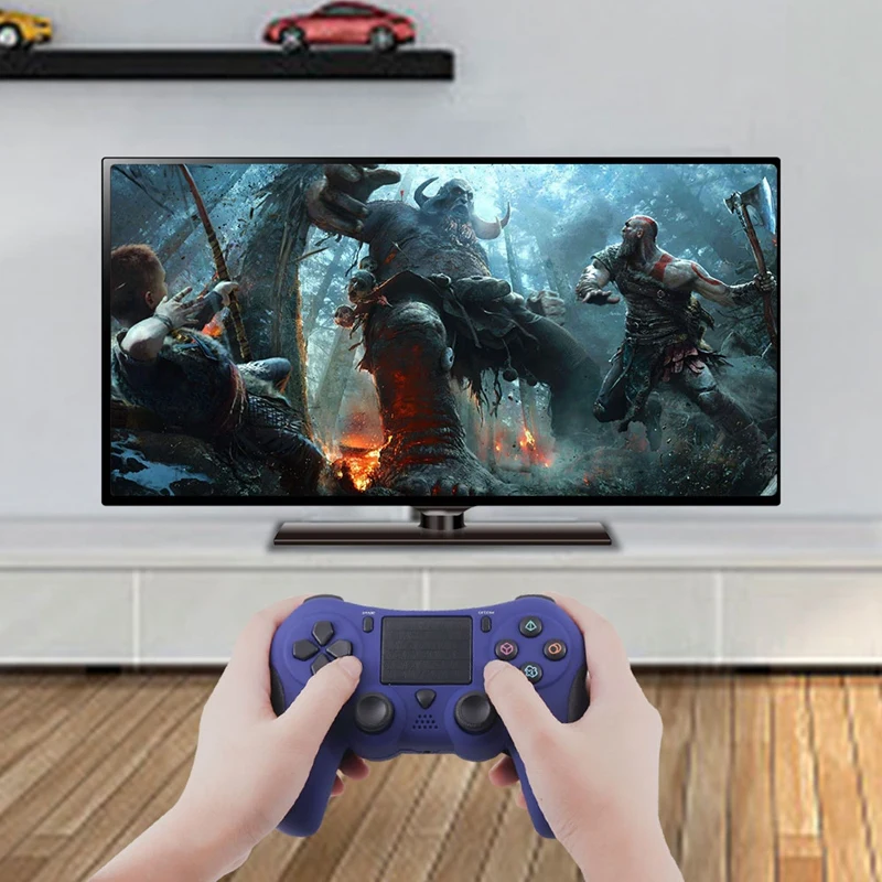 For PS4 Elite Joystick Dual Vibration 6-Axis Bluetooth Wireless Game Controller with 3.5mm Mic L3 R3 Buttons Press Screen
For PS4 Elite Joystick Dual Vibration 6-Axis Bluetooth Wireless Game Controller with 3.5mm Mic L3 R3 Buttons Press Screen