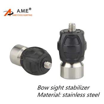 2pcs Bow Sight Stabilizer Stand Damper Bracket Ball Shock Absorb for Recurve Bow Aechery Shooting Hunting Accessories
2pcs Bow Sight Stabilizer Stand Damper Bracket Ball Shock Absorb for Recurve Bow Aechery Shooting Hunting Accessories