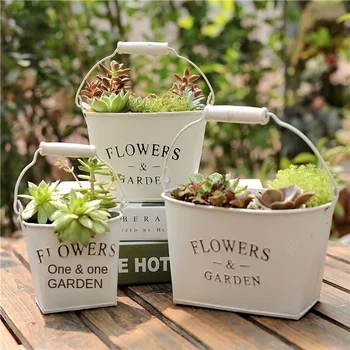 Retro iron sheet succulent flowerpot flower bucket iron bucket creative decorative plant dried flower bucket pastoral zakka iron
Retro iron sheet succulent flowerpot flower bucket iron bucket creative decorative plant dried flower bucket pastoral zakka iron