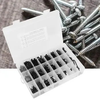 1080Pcs Carbon Steel Semi-Circular Hex Screw Nut Bolt Flat Washer Wrench Combination Black Set wood screw and nut
1080Pcs Carbon Steel Semi-Circular Hex Screw Nut Bolt Flat Washer Wrench Combination Black Set wood screw and nut