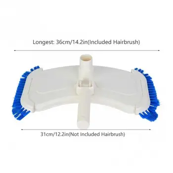 Bluewhite curved swimming pool cleaning sucti With Side Bristles Pond Hose Connection Above Ground Swimming Pool Vacuum Head
Bluewhite curved swimming pool cleaning sucti With Side Bristles Pond Hose Connection Above Ground Swimming Pool Vacuum Head