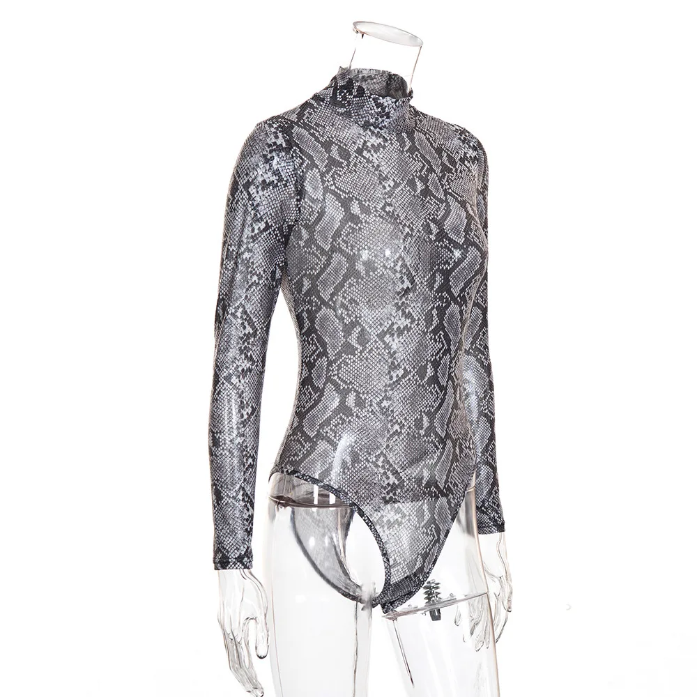 COZARII Python pattern Bodysuit Long Sleeve Sexy Bodysuit Snake Summer Overalls Body for women Combinaison Femme Blusa Salopette
COZARII Python pattern Bodysuit Long Sleeve Sexy Bodysuit Snake Summer Overalls Body for women Combinaison Femme Blusa Salopette