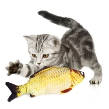 3D Color Electric Fish Cat Toy And Simulation Fish Catnip Toy Pet Cat Toy Swing Fish Toy Interactive Dancing Fish And Fish Plush
3D Color Electric Fish Cat Toy And Simulation Fish Catnip Toy Pet Cat Toy Swing Fish Toy Interactive Dancing Fish And Fish Plush