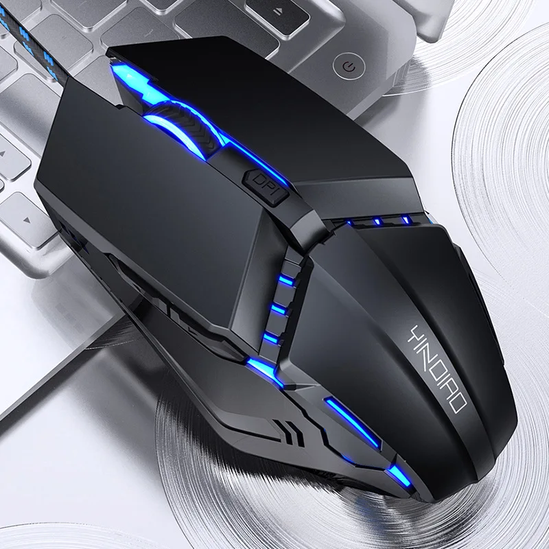

XQ New Computer Mouse Wired Mouse 3200DPI Professional Gaming Mouse Fast Move Ergonomic Optical Mouse Mute Laptop Pc Mouse