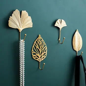 Nordic Luxury Leaf Shaped Hook Purse Coat Rack Key Hanger Home Wall Hanging Decoration Supplies
Nordic Luxury Leaf Shaped Hook Purse Coat Rack Key Hanger Home Wall Hanging Decoration Supplies