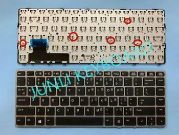 JUNLI KEYBOARD FOR HP EliteBook Folio 9470M 9470 9480 9480M US With Silver Frame Non Backlit Black Keyboard Without Tinfoil
JUNLI KEYBOARD FOR HP EliteBook Folio 9470M 9470 9480 9480M US With Silver Frame Non Backlit Black Keyboard Without Tinfoil