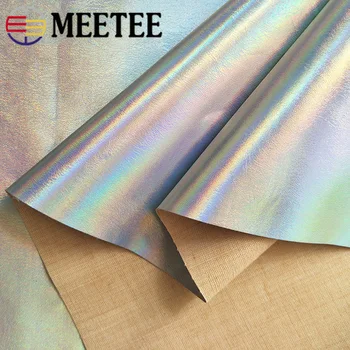Meetee 50*138cm Silver Symphony PU Fabric Mirror Reflective Waterproof Fabric DIY Sewing Fluorescent Clothing Hat Bag Material
Meetee 50*138cm Silver Symphony PU Fabric Mirror Reflective Waterproof Fabric DIY Sewing Fluorescent Clothing Hat Bag Material