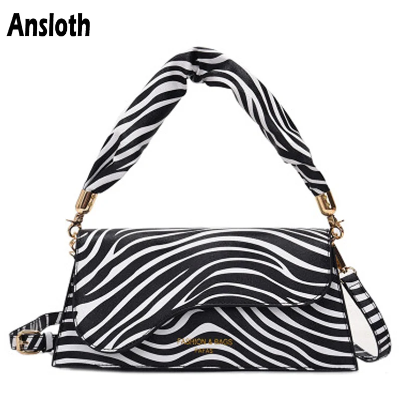 Ansloth Fashion Zebra Pattern Crossbody Bags For Women Design Luxury PU Leather Shoulder Bags Ladies Constrast Color bags HPS957
Ansloth Fashion Zebra Pattern Crossbody Bags For Women Design Luxury PU Leather Shoulder Bags Ladies Constrast Color bags HPS957