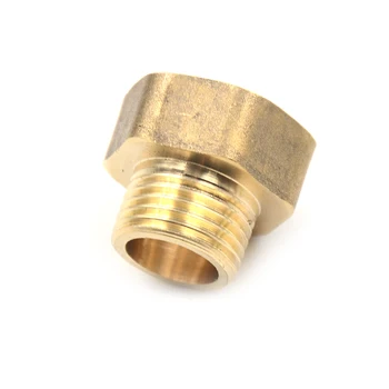 2018 1 Pcs Pipe Fitting Hex Bushing Reducer Female Thread Pipe Connector 1/2PT Male to 3/4PT Brass Water Pipe Adapte
2018 1 Pcs Pipe Fitting Hex Bushing Reducer Female Thread Pipe Connector 1/2PT Male to 3/4PT Brass Water Pipe Adapte