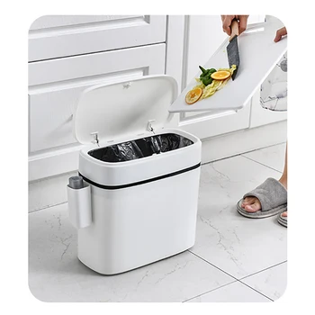 Trash Can Rectangle Plastic Push Trash Cans 12L Large-size Garbage Can Household Waste Storage Bins For Kitchen Bathroom Bustbin
Trash Can Rectangle Plastic Push Trash Cans 12L Large-size Garbage Can Household Waste Storage Bins For Kitchen Bathroom Bustbin