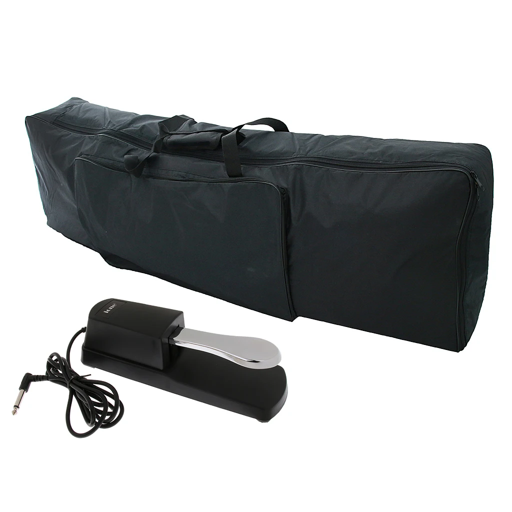 88 Key Digital Electronic Keyboard Case Gig Big with Piano Damper Sustain Pedal for Electronic Piano Replacement Parts Access
88 Key Digital Electronic Keyboard Case Gig Big with Piano Damper Sustain Pedal for Electronic Piano Replacement Parts Access