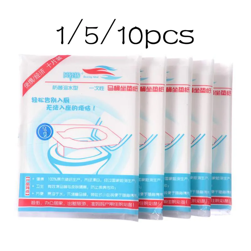 SUEF Portable Disposable Toilet Seat Cover Mat For Travel Camping 100% Waterproof Toilet Paper Pad Bathroom Accessiories@3
SUEF Portable Disposable Toilet Seat Cover Mat For Travel Camping 100% Waterproof Toilet Paper Pad Bathroom Accessiories@3