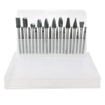 20PCS Rotary File Set Tungsten Steel Carving Drill With Long Service Life Hard Alloy Repairing And Maintenance Tool
20PCS Rotary File Set Tungsten Steel Carving Drill With Long Service Life Hard Alloy Repairing And Maintenance Tool