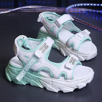 Summer Women Fashion Sandals Platform Chunky Shoes Gladiator Mesh Designers Hook Loop Brand Orange Beach Woman Casual Sandal
Summer Women Fashion Sandals Platform Chunky Shoes Gladiator Mesh Designers Hook Loop Brand Orange Beach Woman Casual Sandal
