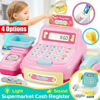 Kids Pretend Toys Simulation Supermarket Cash Register Cashier Role Play Shopping Game Set with Scanner/ Weighing Platform
Kids Pretend Toys Simulation Supermarket Cash Register Cashier Role Play Shopping Game Set with Scanner/ Weighing Platform