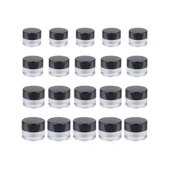 20Pcs Cosmetic Empty Jar Pot Eyeshadow Makeup Face Cream Container Bottle Acrylic For Creams Skin Care Makeup Tool
20Pcs Cosmetic Empty Jar Pot Eyeshadow Makeup Face Cream Container Bottle Acrylic For Creams Skin Care Makeup Tool