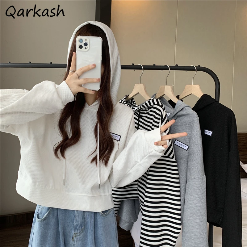 Hoodies Women Chic Hooded Harajuku Vintage Casual Clothing Unisex Crops Mujer Popular Draw String Fashion Streetwear Preppy Soft
Hoodies Women Chic Hooded Harajuku Vintage Casual Clothing Unisex Crops Mujer Popular Draw String Fashion Streetwear Preppy Soft