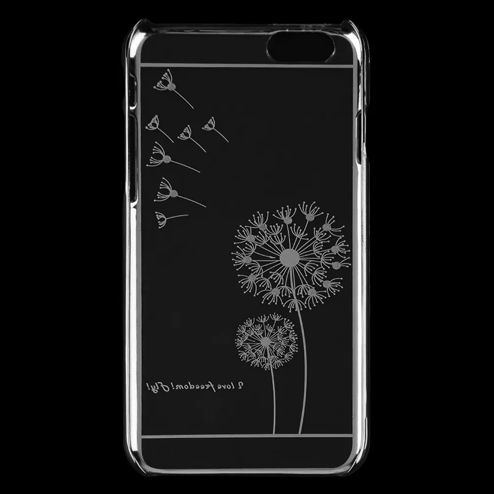 

Fashion Dandelion Slim Transparent Back Skin Case Cover For iPhone 4.7"