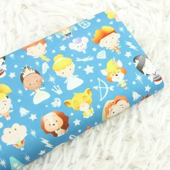 Half Yard Pure Cotton Fabric Plain Digital Printing Cartoon DIY Patchwork Bag Sewing Quilting Fabrics For Patchwork Needlework
Half Yard Pure Cotton Fabric Plain Digital Printing Cartoon DIY Patchwork Bag Sewing Quilting Fabrics For Patchwork Needlework