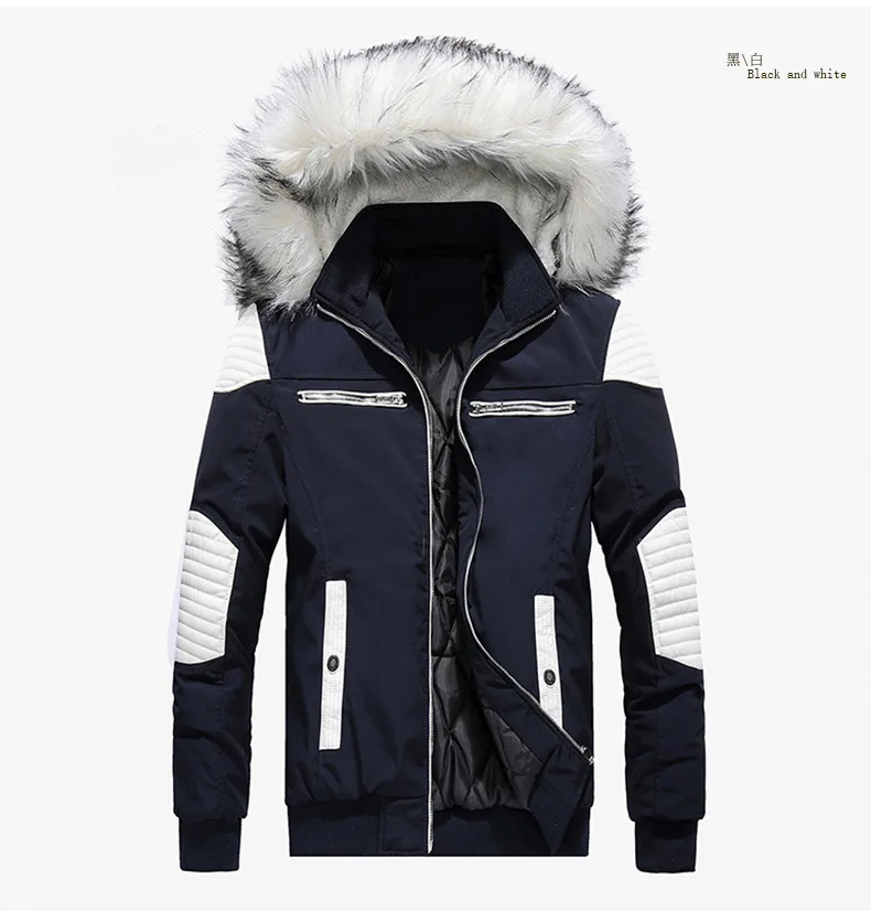 2021 New Men Winter Jackets Thicken Warm Fur Hooded Parkas Homme Zipper Casual Outwear Overcoat Mens Winter Jackets and Coats
2021 New Men Winter Jackets Thicken Warm Fur Hooded Parkas Homme Zipper Casual Outwear Overcoat Mens Winter Jackets and Coats