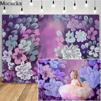 Mocsicka Purple Vintage Floral Photography Backdrop Hand Painted Flowers Birthday Portrait Photographic Studio Photo Backgrounds
Mocsicka Purple Vintage Floral Photography Backdrop Hand Painted Flowers Birthday Portrait Photographic Studio Photo Backgrounds