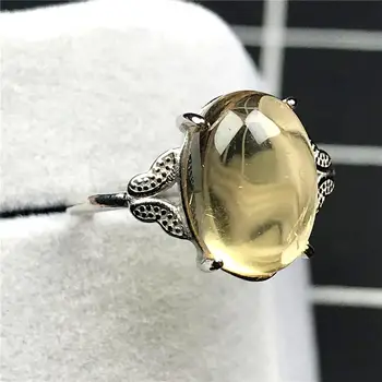 14x9mm Top Natural Yellow Citrine Ring Jewelry For Woman Man Crystal Clear Quartz Oval Beads Silver Stone Adjustable Ring AAAAA
14x9mm Top Natural Yellow Citrine Ring Jewelry For Woman Man Crystal Clear Quartz Oval Beads Silver Stone Adjustable Ring AAAAA