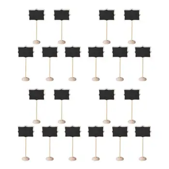 Environmental Protection 20pcs Mini Chalkboard Small Lace-shaped Blackboard with Stand Message Board Interesting Toys
Environmental Protection 20pcs Mini Chalkboard Small Lace-shaped Blackboard with Stand Message Board Interesting Toys