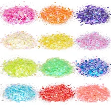 Colorful Luminous Sequins Glow in the Dark Glitters Fillers for DIY Epoxy Resin Mold Nail Art Crafts Resin Filling Decoration
Colorful Luminous Sequins Glow in the Dark Glitters Fillers for DIY Epoxy Resin Mold Nail Art Crafts Resin Filling Decoration