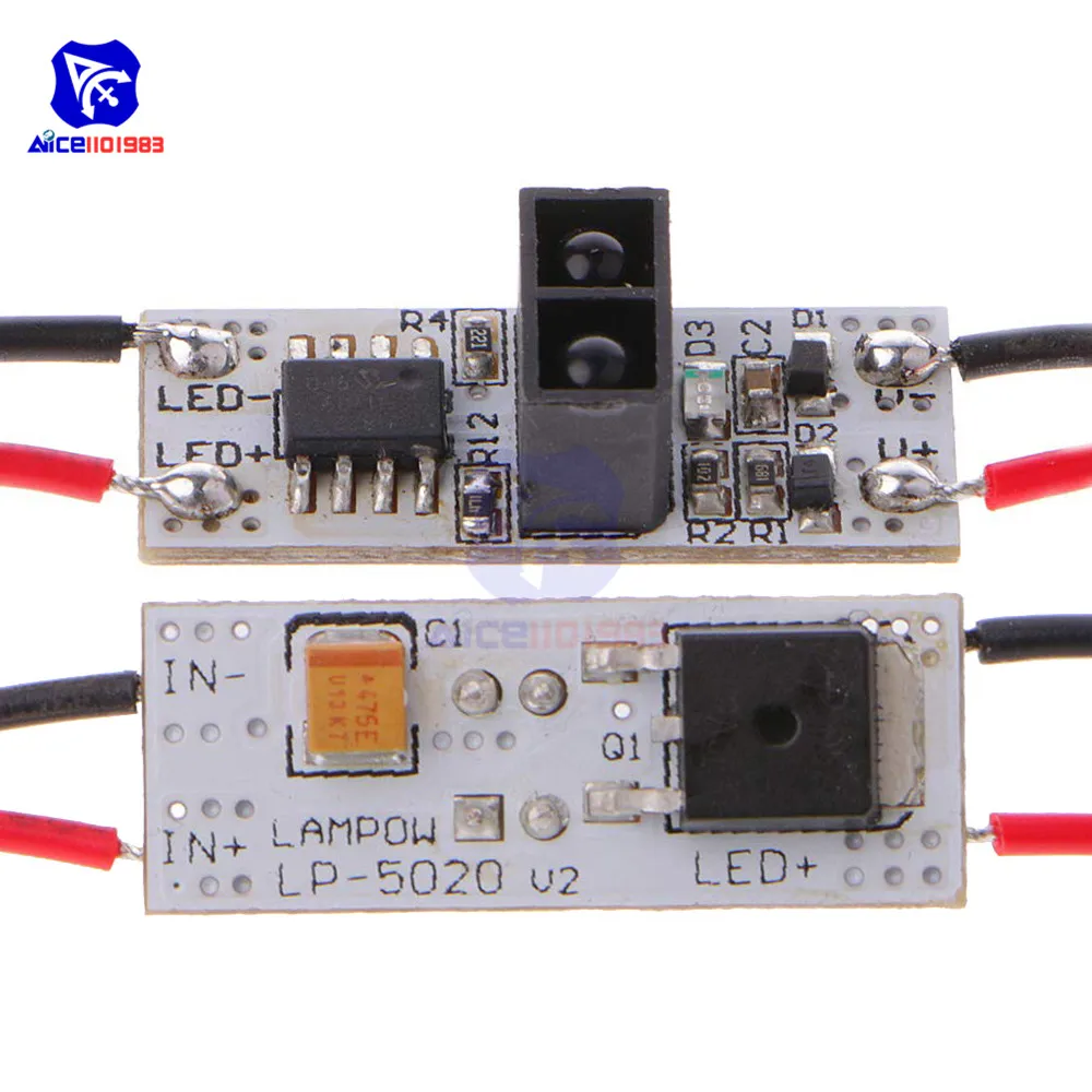 diymore LP-5020 12V 5A 48W Infrared Sensor Module Human Detection Sensor Switch Module for LED Light Bar Illumination
diymore LP-5020 12V 5A 48W Infrared Sensor Module Human Detection Sensor Switch Module for LED Light Bar Illumination